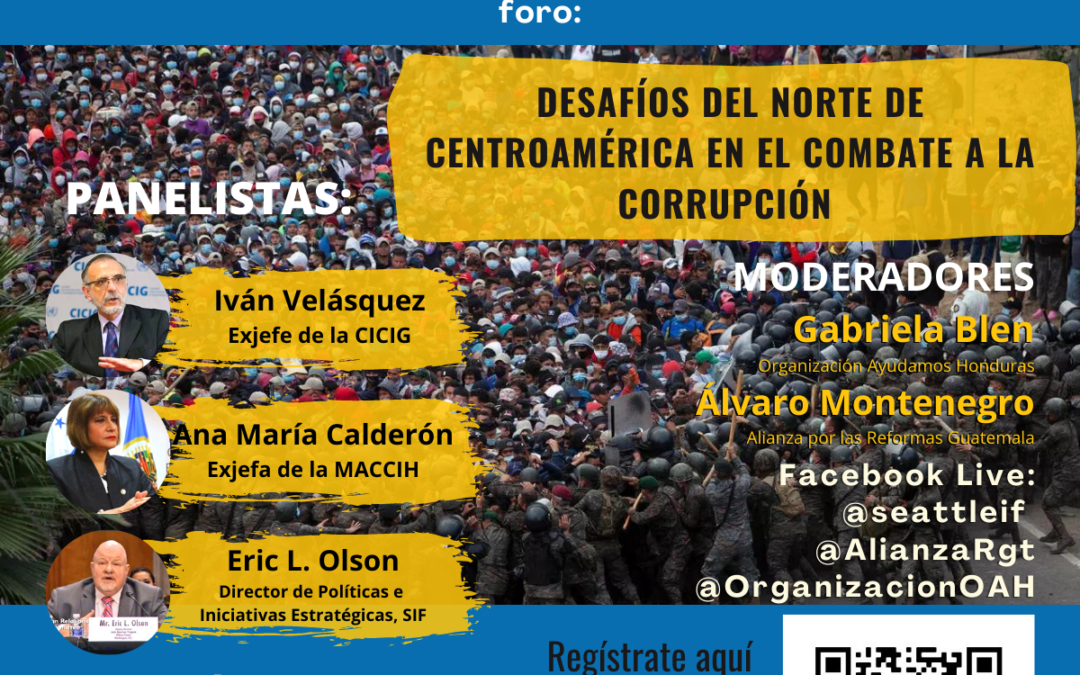 Desafíos del norte de Centroamérica en el combate a la corrupción