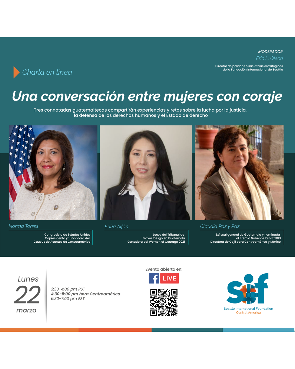 Una conversación entre mujeres con coraje